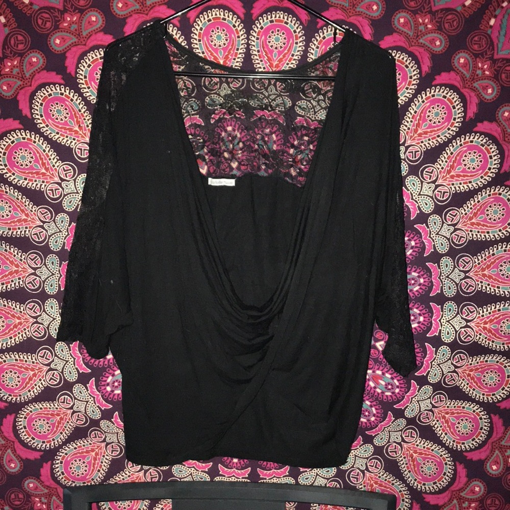 3/4 black top
